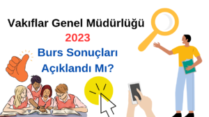 Vgm burs sonuçları